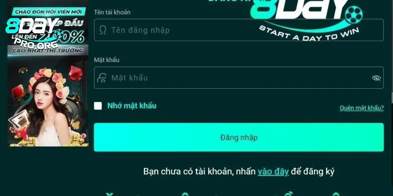 Đăng nhập dễ dàng cho trận cược hấp dẫn